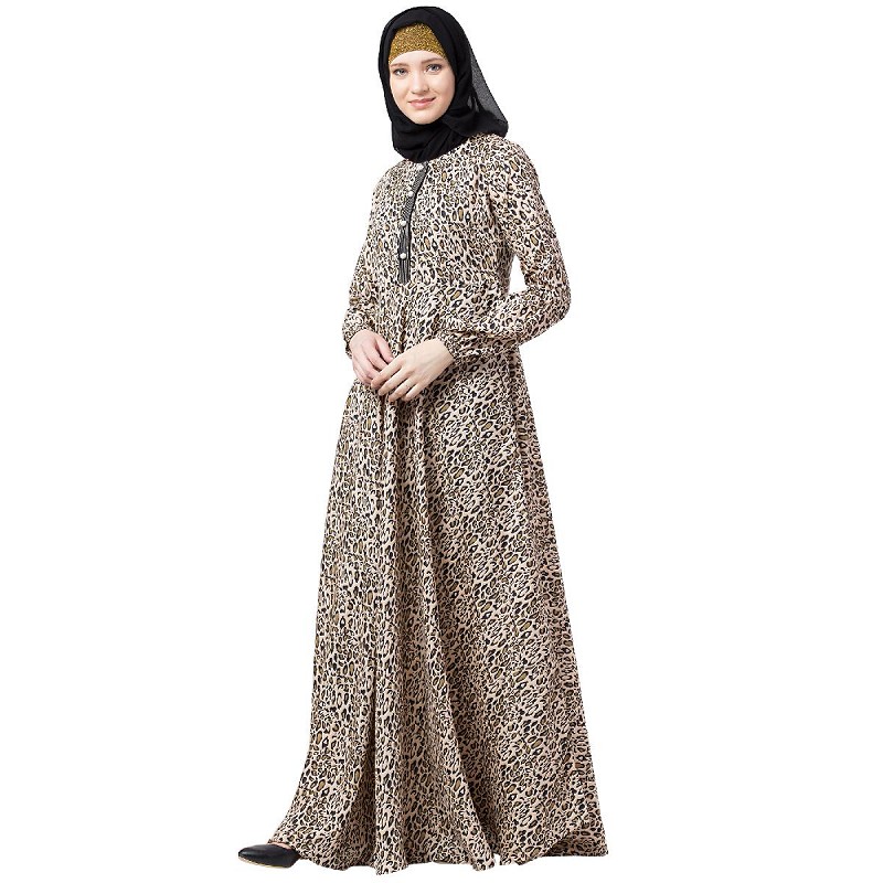 Printed abaya online outlet